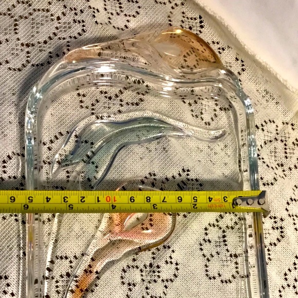 Mikasa Crystal Mayfair Canape Tray Original Walther Glass Vintage - Picture 6 of 8